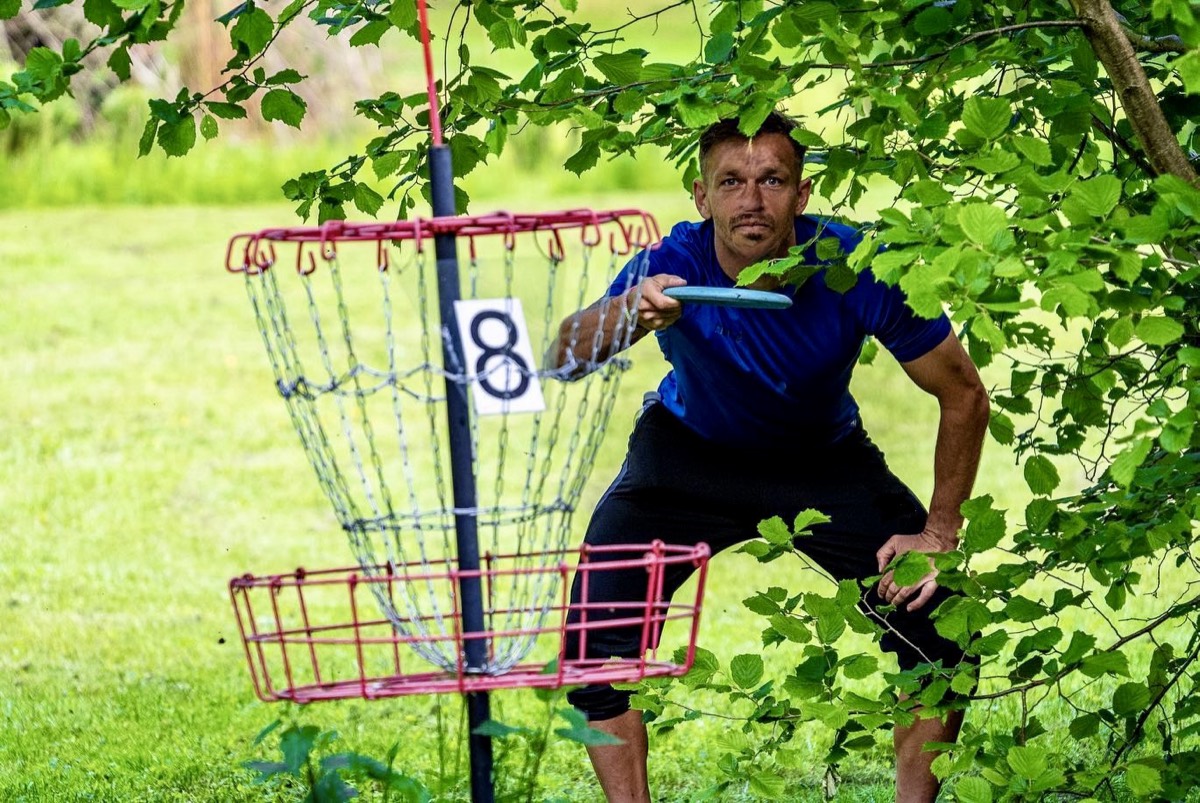 Discgolf hos Haderslev ParkGolf